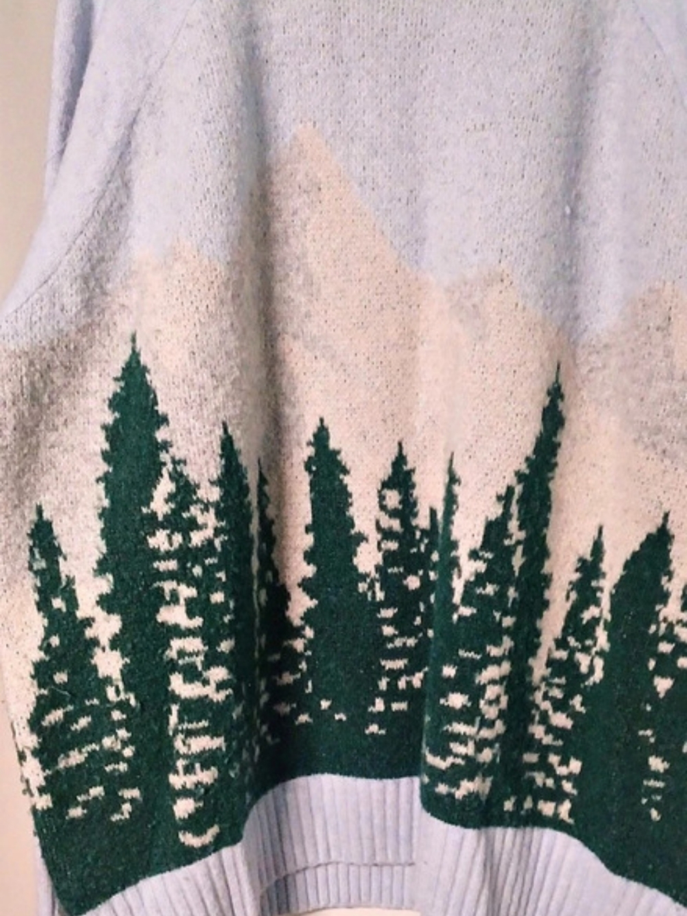 Old Navy SoSoft Mountain Landscape Crew-Neck Sweater XL